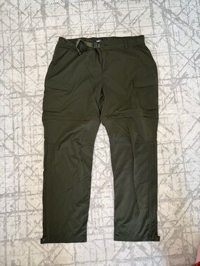 REI BELTED RELAXED FIT LIGHTWEIGHT QUICK DRY
DETACHABLE CARGO PANTS